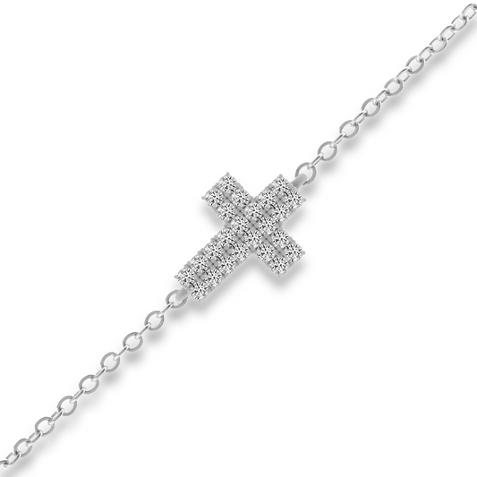 Fine-Cross Armband